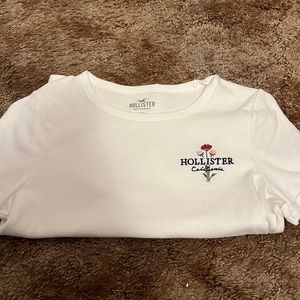 Hollister white tee